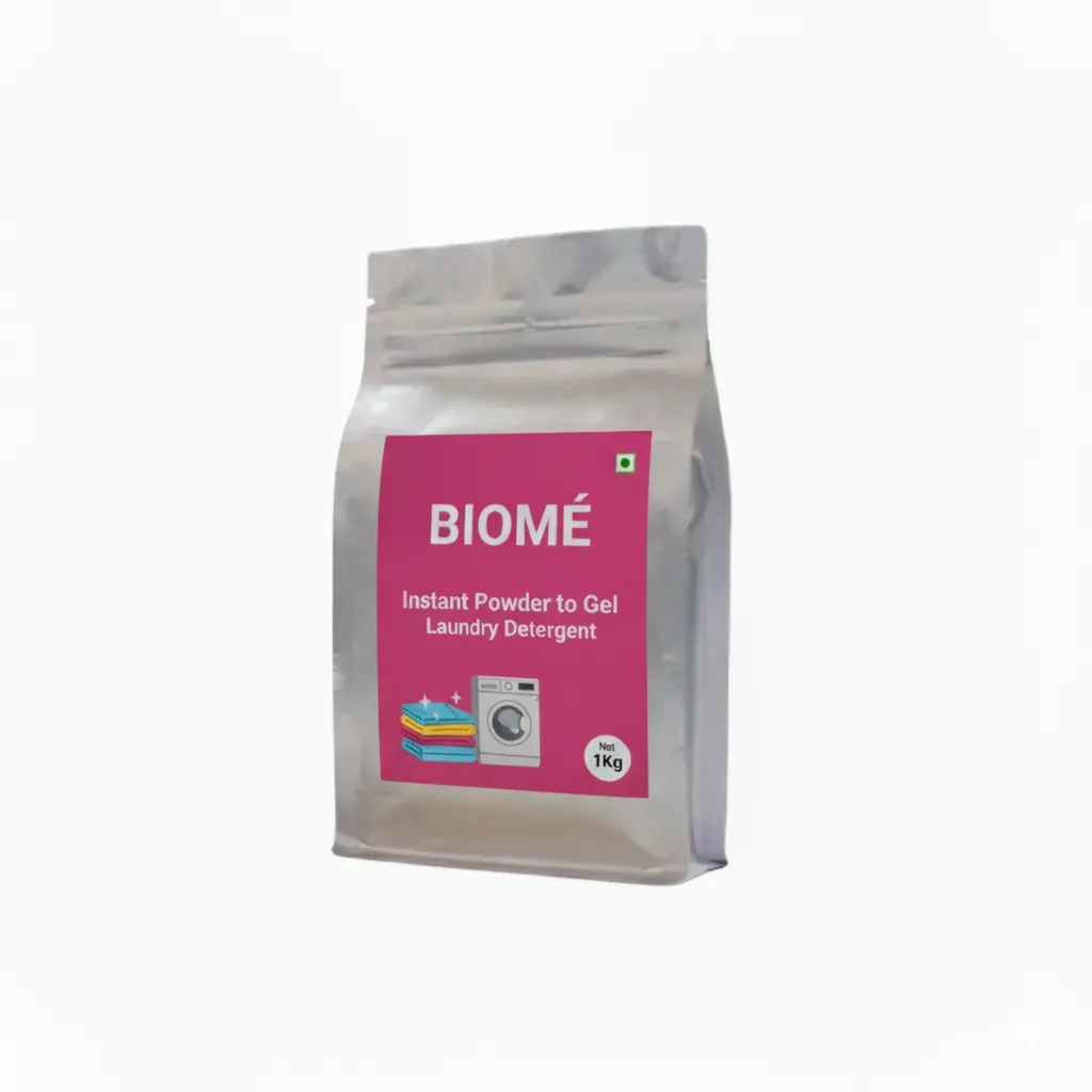BIOMÉ Instant Powder-to-Gel Laundry Detergent 1Kg - 40 Liter [For Manufacturing]