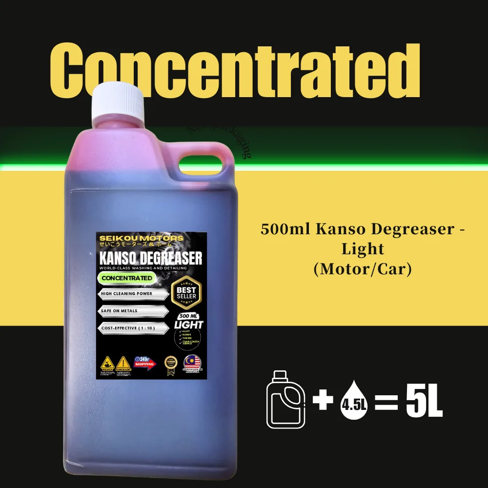 KANSO Degreaser 500ml (5L) - Light Duty